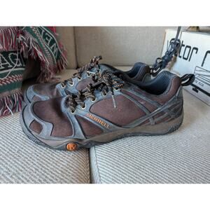 Merrell Connect Series Espresso Brown Hiking Trekking Athletic Shoes 9.5